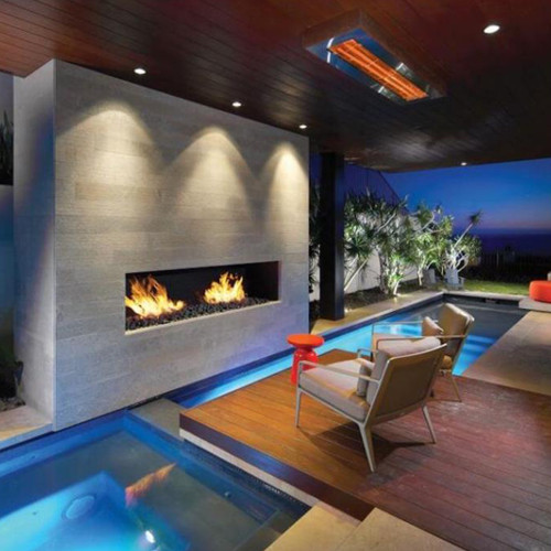 Infratech WD Series 3000 Watt 33" Outdoor Electric Heater - Dual Element | The Marine Upgrade is only available in the color stainless steel Infratech WD Series 3000 Watt 33" Outdoor Electric Heater - Dual Element | The Marine Upgrade is only available in the color stainless steel