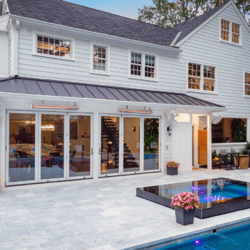 Infratech C Series 39" 2000 Watt Outdoor Electric Heater - Single Element | Quartz Element with approximately 5,000 hours of use Infratech C Series 39" 2000 Watt Outdoor Electric Heater - Single Element | Quartz Element with approximately 5,000 hours of use