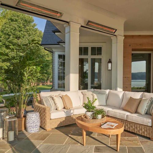 Infratech C Series 39" 2000 Watt Outdoor Electric Heater - Single Element | 0 to 60 Degree Mounting Angle Infratech C Series 39" 2000 Watt Outdoor Electric Heater - Single Element | 0 to 60 Degree Mounting Angle