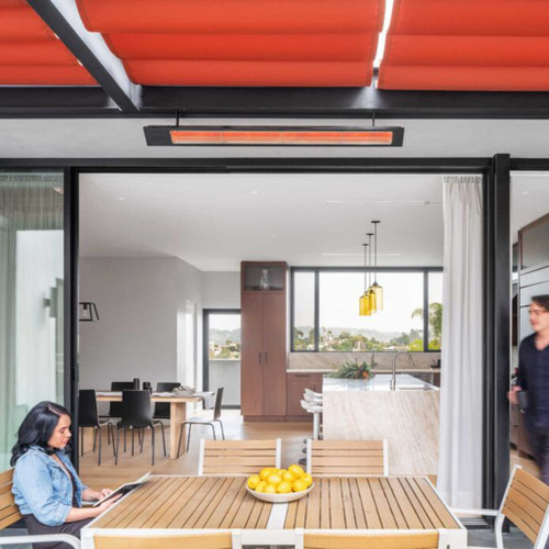 Infratech Slimline Series 3000 Watt 63" Outdoor Electric Heater - Single Element | Mounting Height: 7' to 9' Infratech Slimline Series 3000 Watt 63" Outdoor Electric Heater - Single Element | Mounting Height: 7' to 9'