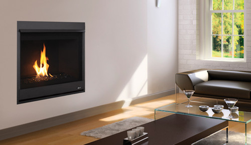 Superior 40" Contemporary Gas Direct Vent Fireplace - Millivolt - View 1