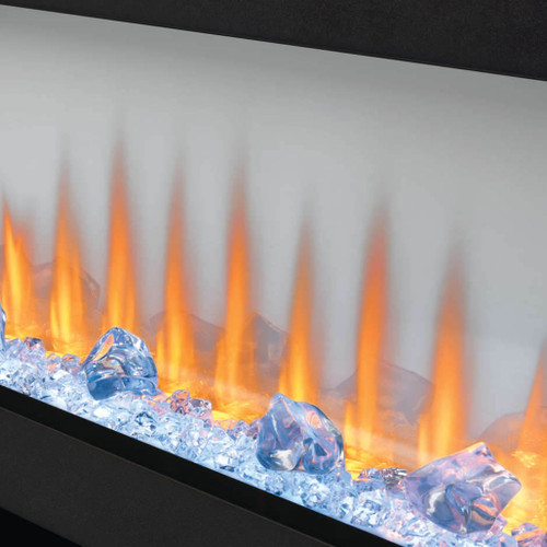 Napoleon CLEARion Elite 60" Electric Built-In Fireplace | Heaters Operate Independently from Each Side