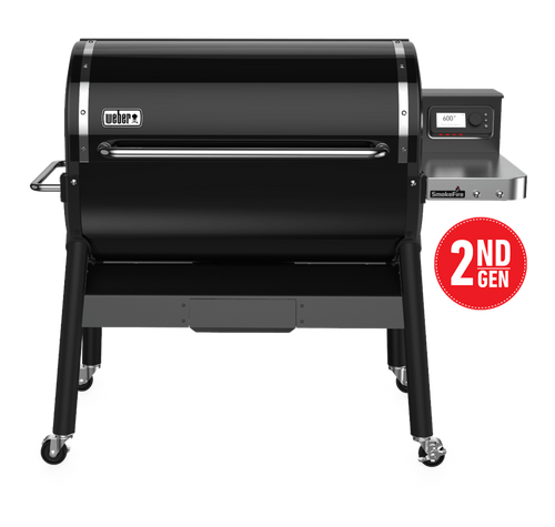 Weber SmokeFire EX6 2nd Gen Wood Fired Pellet Grill - Front View