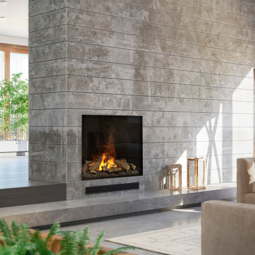 Dimplex Optimyst e-Matrix 35-Inch Single Sided Water Vapor Electric Fireplace | Do a little work now to save you more work later. Hard plumb the water connection to provide consistent water flow.
