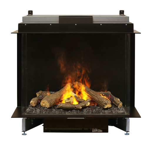 Dimplex Optimyst e-Matrix 39-Inch Bay View Water Vapor Fireplace | The wonderful feel of a burning log fire. 