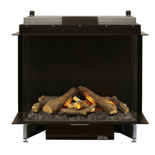Dimplex Optimyst e-Matrix 39-Inch Bay View Water Vapor Fireplace | When a gas fire or wood stove is impossible or undesirable, or for those who prefer individual design and specific choices, Faber has the new e-MatriX