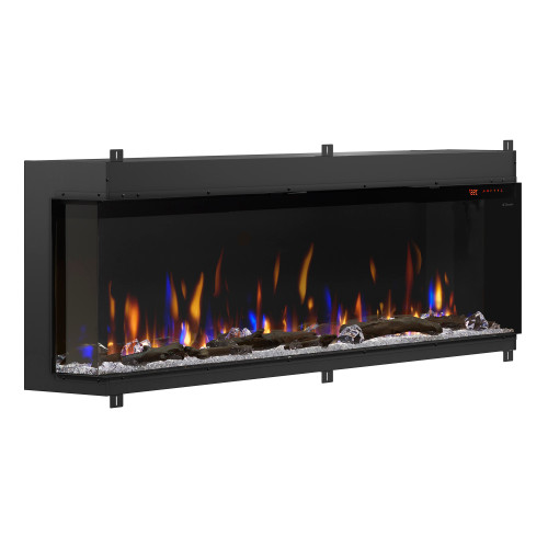 Dimplex IgniteXL Bold 74-Inch Linear Electric Fireplace | Supports flexible installation with fully recessed and multi-sided design options.