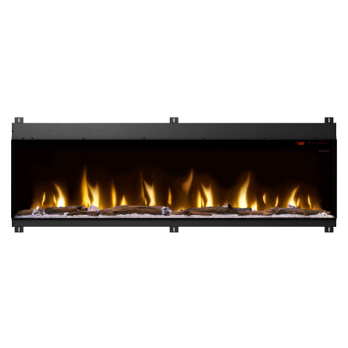 Dimplex IgniteXL Bold 74-Inch Linear Electric Fireplace | The Ignite Bold linear electric fireplace delivers striking, edge-to-edge flames with advanced customization and flexible installation.
