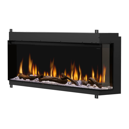 Dimplex IgniteXL Bold 60-Inch Linear Electric Fireplace | Elevate fireplace enjoyment with an impressive 16.1" (41 cm) high viewing area