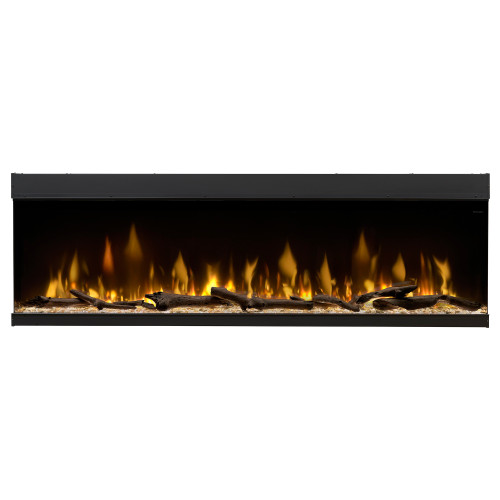 Dimplex IgniteXL Bold 60-Inch Linear Electric Fireplace | The Ignite Bold linear electric fireplace delivers striking, edge-to-edge flames with advanced customization and flexible installation. Built for modern indoor and outdoor living spaces, it combines bold design, powerful heating, and seamless recessed integration.