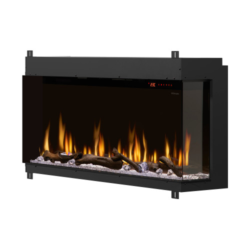 Dimplex IgniteXL Bold 50-Inch Linear Electric Fireplace | Enjoy true design versatility with your choice of four installation options all in one fireplace: front-facing, right-corner, left-corner, and bay-style. Simply remove the side panels to suit your style