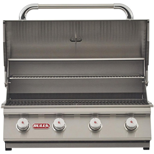 Bull 30" Outlaw Built-In Gas Grill | Single Piece Dual Lined Hood