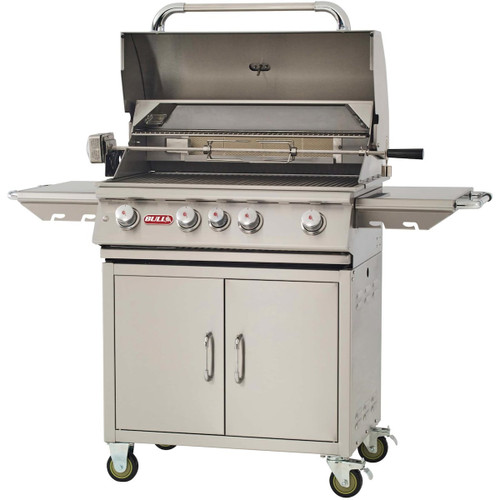 Bull 30" Angus  Freestanding Gas Grill | Dual Lined Hood Bull 30" Angus  Freestanding Gas Grill | Dual Lined Hood