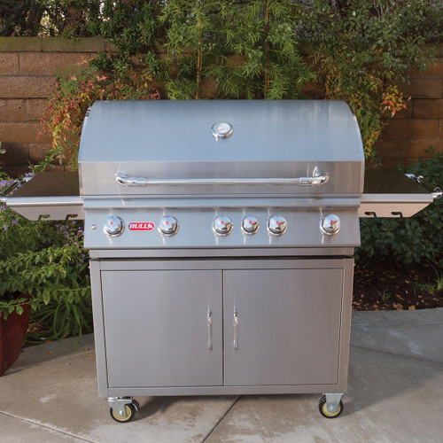 Bull 38" Brahma Freestanding Gas Grill | Rotisserie Kit