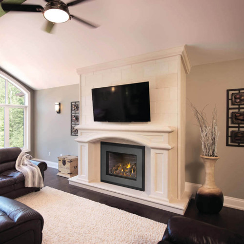 Napoleon Oakville X3 Series Direct Vent Gas Insert | Exclusive NIGHT LIGHT™ radiates a warm glow to the room even when the fireplace is off