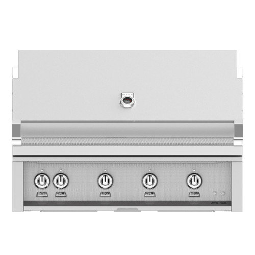 Hestan 42" Built-In Gas Grill with Rotisserie Burner | Stainless Steel Gas Grill