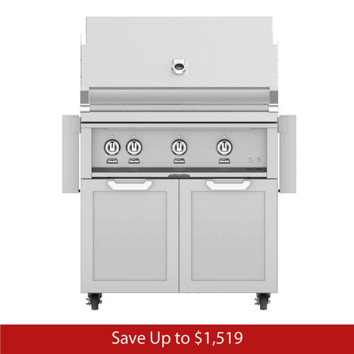 Hestan 36" Gas Grill with Tower Cart - GCD Series | Promo Ends December 31st!