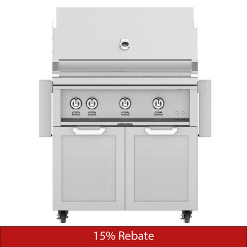 Hestan 36" Gas Grill with Tower Cart - GCD Series | Promo Ends September 30th.