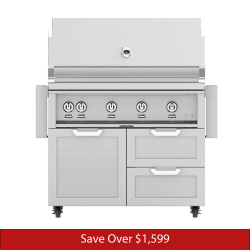Hestan 42" Gas Grill with Tower Cart - GCD Series | Promo Ends December 2nd.