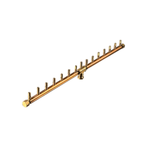 Studio Nisho Pallas Modern Outdoor Fire Pit - Brass Burner Studio Nisho Pallas Modern Outdoor Fire Pit - Brass Burner