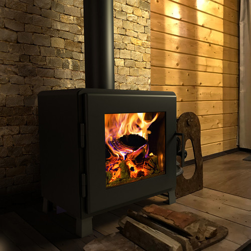 MF Fire Nova Freestanding Wood Burning Stove | Adding a contemporary touch to a traditional look, allowing for true warmth of a wood stove while never compromising the beauty of your existing fireplace MF Fire Nova Freestanding Wood Burning Stove | Adding a contemporary touch to a traditional look, allowing for true warmth of a wood stove while never compromising the beauty of your existing fireplace