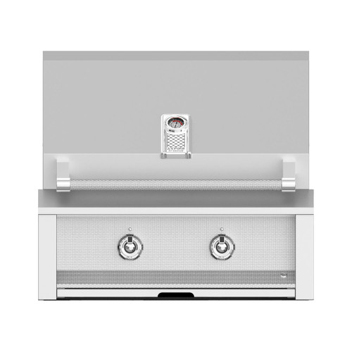 Aspire by Hestan 30" Built-In Gas Grill | Lifetime warranty on welded body, stainless tubular burners and variable sear burners.