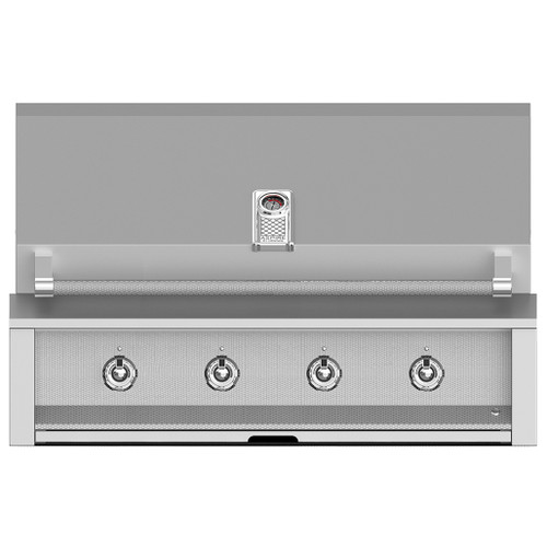 Aspire by Hestan 42" Built-In Gas Grill | 304 stainless steel heavy-gauge, welded body construction.