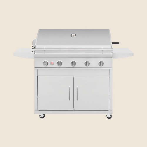Summerset Sizzler 40" Freestanding Gas Grill | #304 Stainless Steel