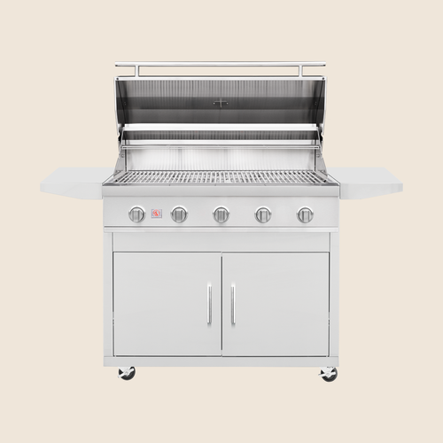 Summerset Sizzler 40" Freestanding Gas Grill | Double Access Door w/ Propane Tank Storage Summerset Sizzler 40" Freestanding Gas Grill | Double Access Door w/ Propane Tank Storage