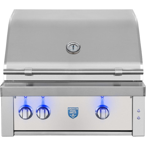 American Made Grills Estate 30-Inch Built-In Gas Grill | #304 Stainless Steel Construction