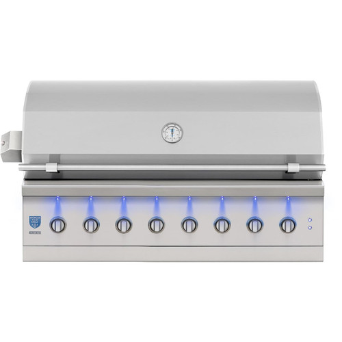 American Made Grills Encore 54-Inch Built-In Hybrid Barbecue Grill | #304 Stainless Steel Construction
