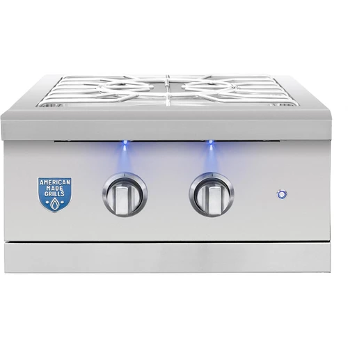 American Made Grills Encore Power Burner | Front Panel LED Lighting