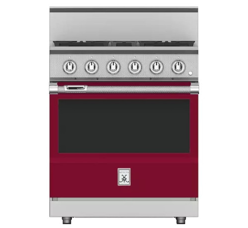 Hestan 30" KRD Series Dual Fuel 4 Burner Range - Tin Roof Hestan 30" KRD Series Dual Fuel 4 Burner Range - Tin Roof