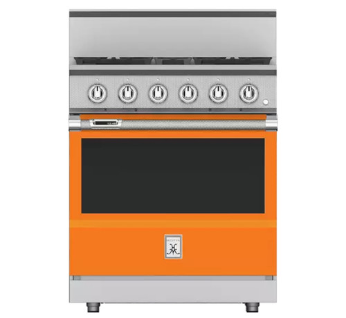 Hestan 30" KRD Series Dual Fuel 4 Burner Range - Citra Hestan 30" KRD Series Dual Fuel 4 Burner Range - Citra