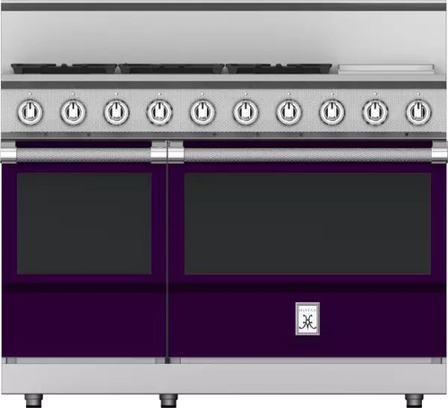 Hestan 48" KRG Series with Griddle Gas Range - Lush - 5 Burner 12" Griddle