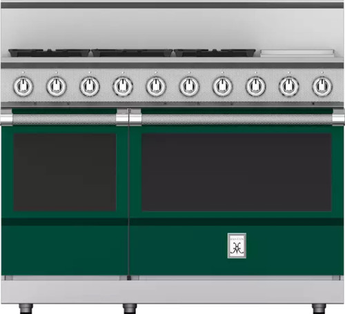 Hestan 48" KRG Series with Griddle Gas Range - Grove - 5 Burner 12" Griddle