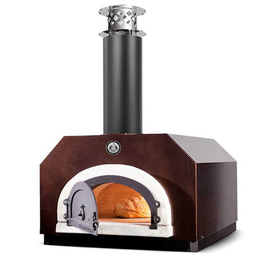 Chicago Brick Oven 750 Wood Fired Countertop Pizza Oven | Accessory Package - Pizza Peel, Cleaning Brush, Infrared Thermometer Gun