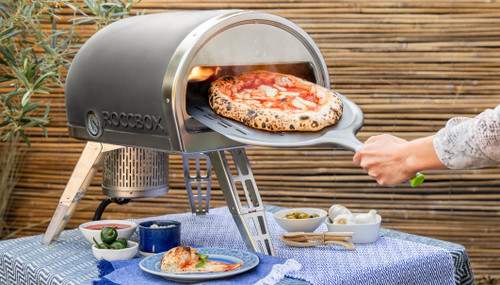 Gozney Roccbox Portable Gas Pizza Oven - Backyard Cooking View 2 Gozney Roccbox Portable Gas Pizza Oven - Backyard Cooking View 2