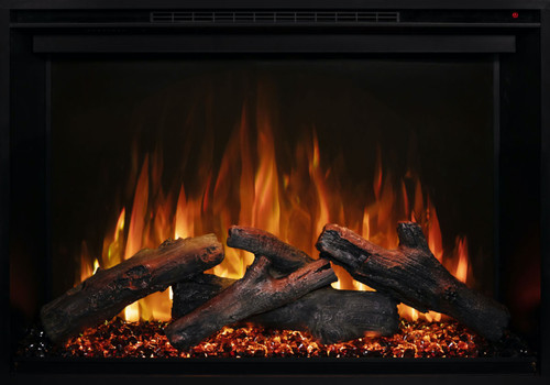 Modern Flames 54" Redstone Electric Fireplace | Acrylic Crystal Ember Bed