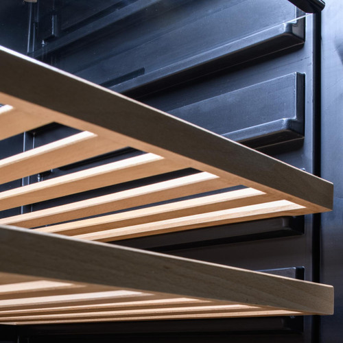 Blaze 24" Outdoor Glass Door Beverage Cooler | Customizable Shelving