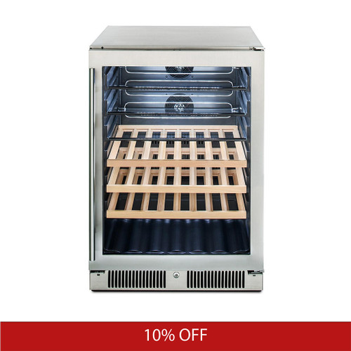 Blaze 24" Outdoor Glass Door Beverage Cooler | Promo Ends June 1st.