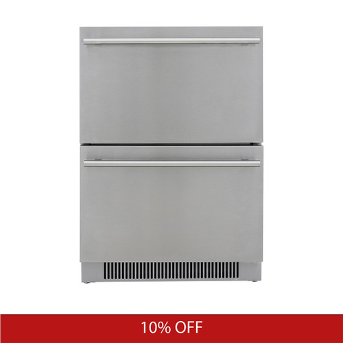 Blaze 23.5" Double Drawer Refrigerator | Promo Ends June 1st.