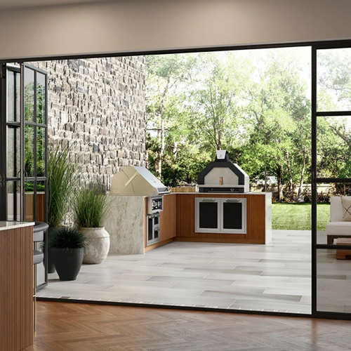 Hestan 33" Campania Pizza Oven | Can be installed as a countertop unit to complement a full outdoor kitchen, or built into a non-combustible structure. See installation manual for more details. Hestan 33" Campania Pizza Oven | Can be installed as a countertop unit to complement a full outdoor kitchen, or built into a non-combustible structure. See installation manual for more details.