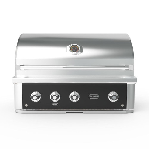 Wildfire Ranch Pro 36-Inch Built-In Black Stainless Steel Gas Grill | Classic 304 stainless steel design a modern edge