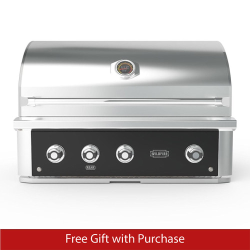 Wildfire Ranch Pro 36" Built-In Black Stainless Steel Gas Grill | Promo Ends May 27th.