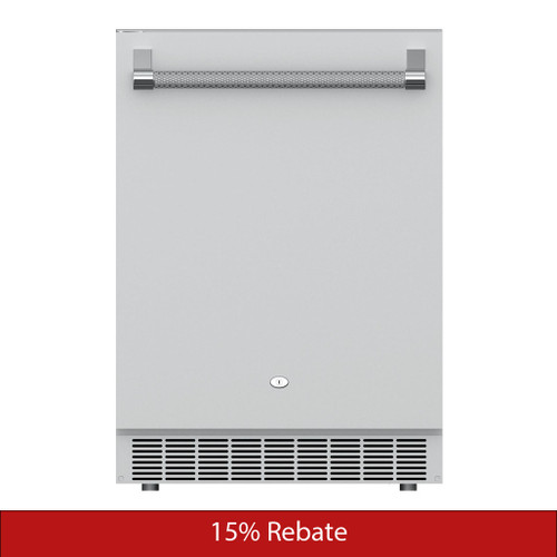 Aspire by Hestan 24" Stainless Steel Outdoor Refrigerator | Promo Ends September 30th.