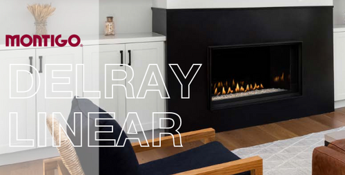 Montigo Delray 48" Modern Linear Full Load Gas Fireplace - DISPLAY MODEL - View 3 Montigo Delray 48" Modern Linear Full Load Gas Fireplace - DISPLAY MODEL - View 3
