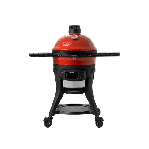Konnected Joe Digital Charcoal Grill and Smoker - Front View 
