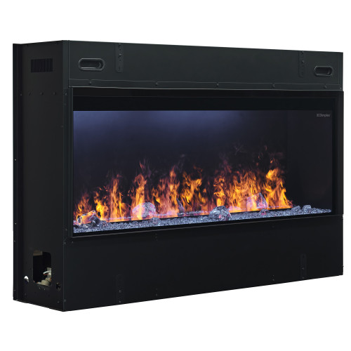 Dimplex Optimyst 46-Inch Linear Electric Fireplace | The Optimyst can be placed anywhere to let your unique vision come to life. No chimney, gas lines, or venting required. Install the Optimyst wherever your heart desires—the options are limitless.