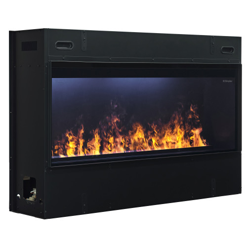 Dimplex Optimyst 46-Inch Linear Electric Fireplace | Set the mood for you and your guests with new multicolor flame effects. 